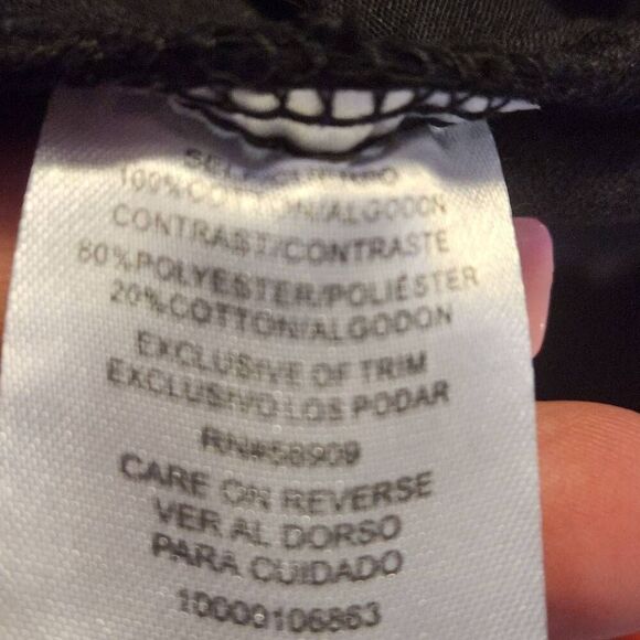 Copper Key Black Courderoy Mini Skirt Size XL (5043) - Picture 4 of 5